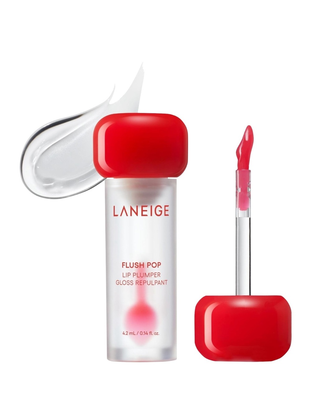 LANEIGE Flush Pop Lip Plumper Gloss - Red